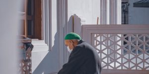 Man praying